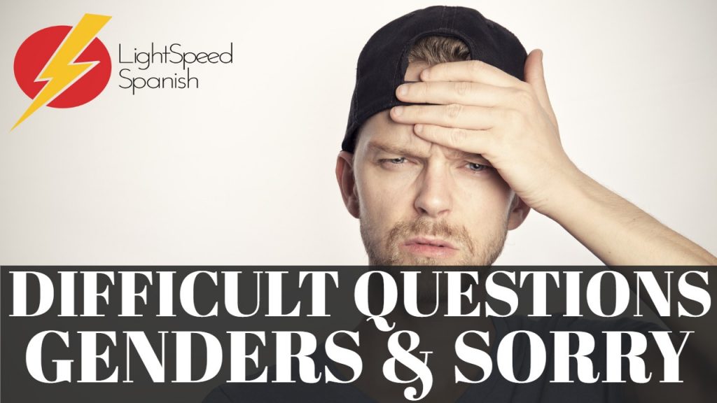 268 Lesson Perd n Vs Perdona And Dirty Water Lightspeed Spanish
